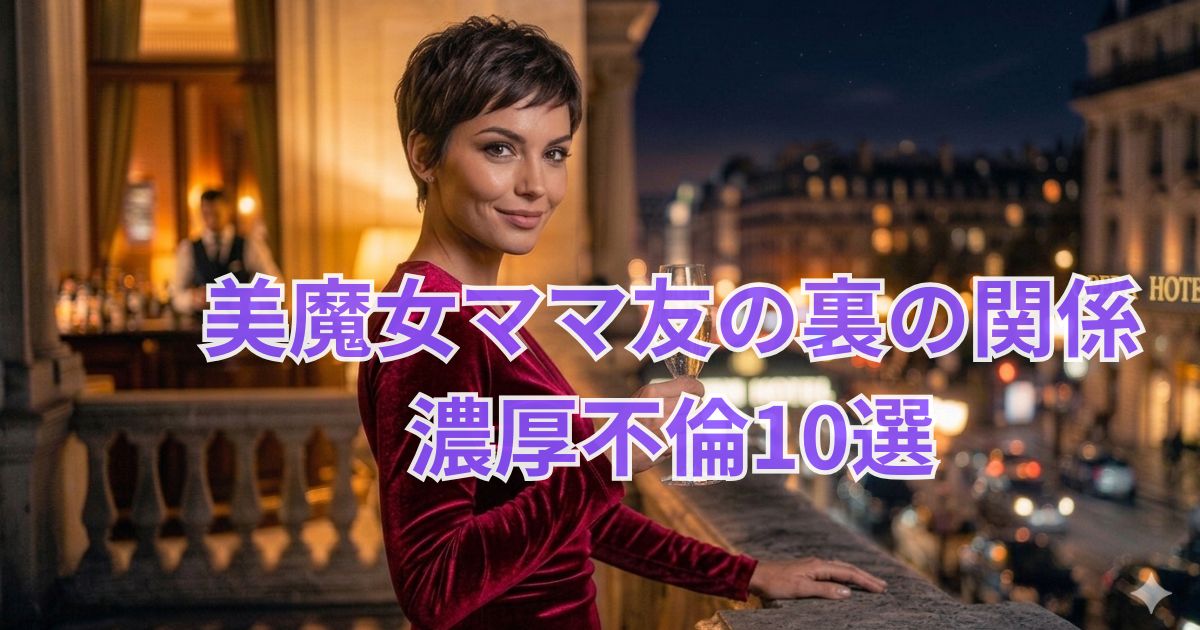 美魔女ママ友の裏の関係｜濃厚不倫10選